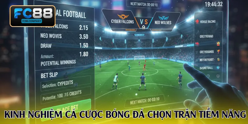 Kinh Nghiệm Cá Cược Bóng Đá Áp Dụng Là Thắng Trên FC88