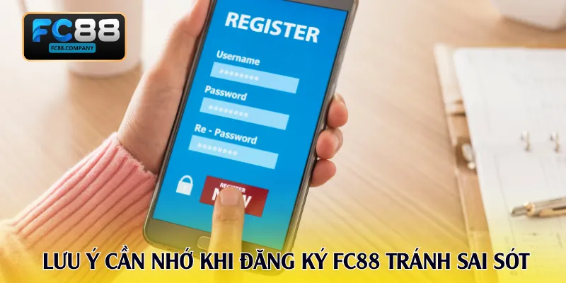 Đăng Ký FC88 Với 3 Bước Chuẩn Xác Cho Tân Thủ
