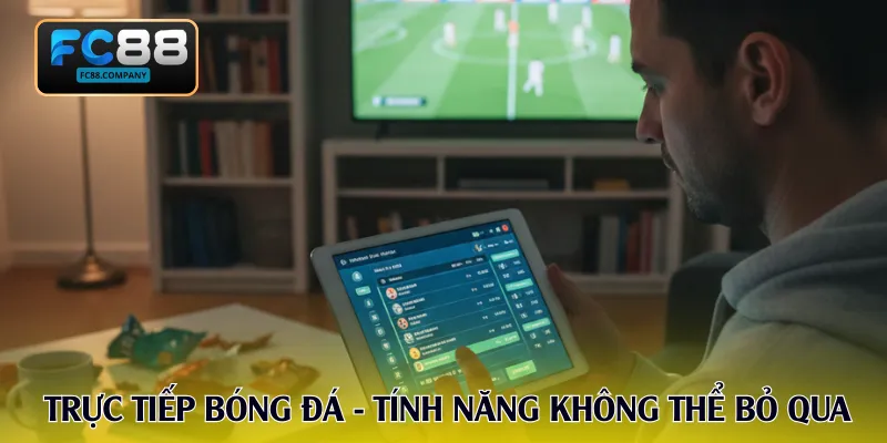 Trực Tiếp Bóng Đá Tại FC88 - Xem Và Cược Đỉnh Cao Mỗi Ngày