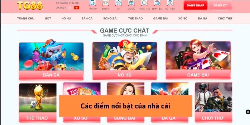 Giới Thiệu TG88 - Lựa Chọn Hoàn Hảo Cho Người Yêu Cá Cược