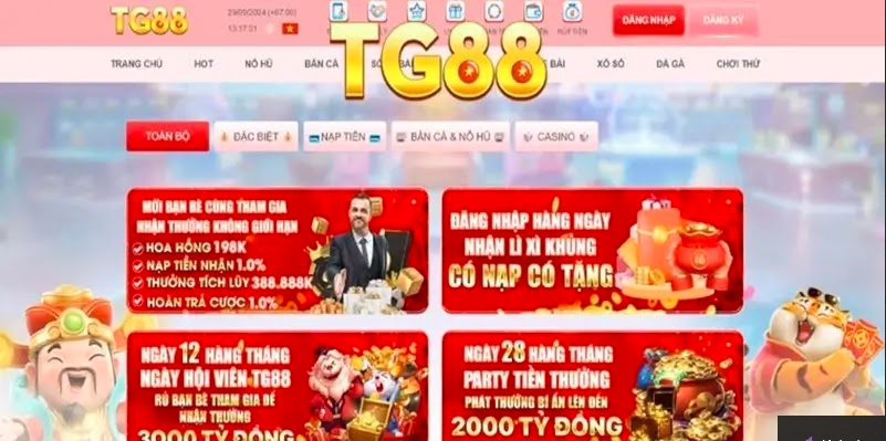 Giới Thiệu TG88 - Lựa Chọn Hoàn Hảo Cho Người Yêu Cá Cược