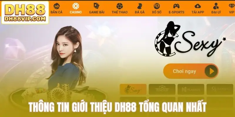 Giới Thiệu DH88 - Tổng Quan Nền Tảng Giải Trí Trực Tuyến