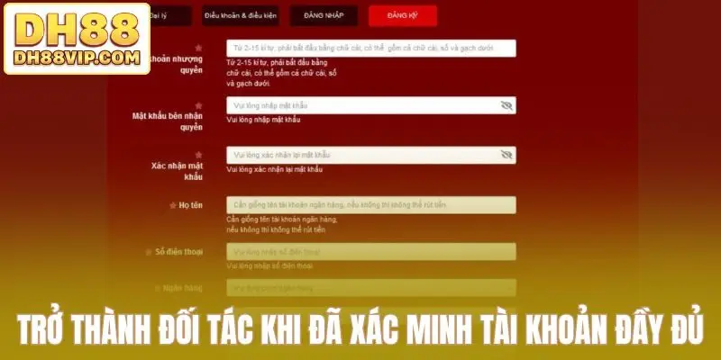 Hợp Tác Đại Lý DH88 - Nhận Hoa Hồng Hấp Dẫn Lên Tới 30%