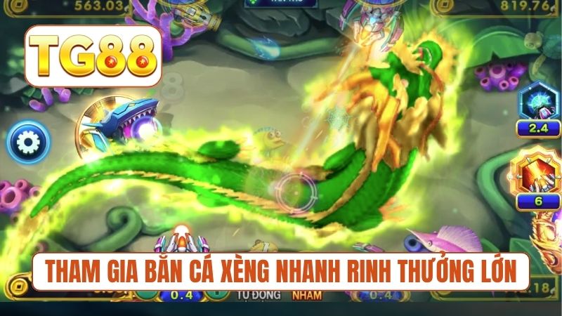 Bắn Cá Xèng Miễn Phí - Đồ Họa Cực Đỉnh, Cơ Hội Thắng Cao